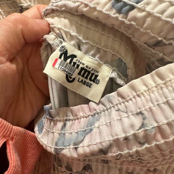 SHOW ME YOUR MUMU WILLA FLORAL MAXI DRESS • SZ LARGE - Picture 4 of 5